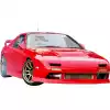 VSaero FRP SSTY Side Skirts for Mazda RX-7 FC3S 1986-1992 - Image 2