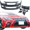 VSaero FRP AG LF-S Front Bumper w Grille 5pc for Scion FR-S ZN6 2013-2016 - Image 1