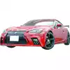 VSaero FRP AG LF-S Front Bumper w Grille 5pc for Scion FR-S ZN6 2013-2016 - Image 2