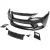 VSaero FRP AG LF-S Front Bumper w Grille 5pc for Scion FR-S ZN6 2013-2016 - Image 12