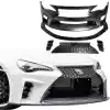 VSaero FRP AG GT-F Front Bumper w Grille 5pc for Scion FR-S ZN6 2013-2016 - Image 33