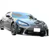 VSaero FRP AG GT-F Front Bumper w Grille 5pc for Scion FR-S ZN6 2013-2016 - Image 2