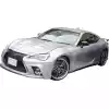 VSaero FRP AG LF-S Front Bumper w Grille 5pc for Subaru BRZ ZN6 2013-2020 - Image 17