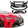 VSaero FRP AG GT-F Front Bumper w Grille 5pc for Subaru BRZ ZN6 2013-2020 - Image 34