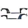 VSaero FRP TKYO Wide Body Fenders w Sides Kit for Honda Civic EG 1992-1995 > 3dr Hatchback - Image 3