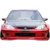 VSaero FRP MAM Front Lip for Honda Civic EK 1999-2000 > 3dr Hatchback - Image 3