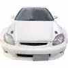 VSaero FRP MAM Wide Body Fender Flares (front) 2pc 60mm for Honda Civic EK 1999-2000 > 3dr Hatchback - Image 20