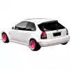 VSaero FRP MAM Wide Side Skirts 2pc for Honda Civic EK 1996-2000 > 3dr Hatchback - Image 12