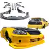 VSaero FRP MAM Wide Body Kit 8pc for Honda Civic EK 1999-2000 > 3dr Hatchback - Image 2