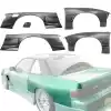 VSaero FRP MSPO Wide Body Fenders Set (front & rear) 20/50mm for Nissan 240SX 1989-1994 > 2dr Coupe - Image 3