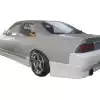 VSaero FRP MSPO Rear Bumper for Nissan Skyline R33 GTS 1995-1998 > 4dr Sedan - Image 10