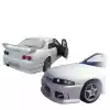 VSaero FRP MSPO v2 Body Kit 4pc for Nissan Skyline R33 GTS 1995-1998 > 4dr Sedan - Image 2