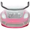 VSaero FRP TKYO v2 Wide Body Front Lip for Porsche Cayman 987 2006-2008 - Image 1