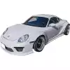 VSaero FRP TKYO v2 Wide Body Front Bumper 3pc for Porsche Cayman 987 2006-2008 - Image 12