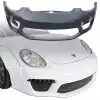 VSaero FRP TKYO v2 Wide Body Front Bumper 3pc for Porsche Cayman 987 2006-2008 - Image 16