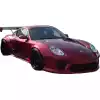 VSaero FRP TKYO v2 Wide Body Front Bumper 3pc for Porsche Cayman 987 2006-2008 - Image 9