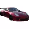 VSaero FRP TKYO v2 Wide Body Fender Flares (front) 50mm for Porsche Cayman 987 2006-2008 - Image 6