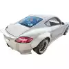 VSaero FRP TKYO v2 Wide Body Fender Flares (rear) 100mm for Porsche Cayman 987 2006-2008 - Image 17