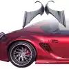 VSaero FRP TKYO v2 Wide Body Fender Flares (rear) 100mm for Porsche Cayman 987 2006-2008 - Image 1