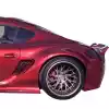 VSaero FRP TKYO v2 Wide Body Fender Flares (rear) 100mm for Porsche Cayman 987 2006-2008 - Image 4