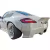 VSaero FRP TKYO v2 Wide Body Rear Bumper for Porsche Cayman 987 2006-2008 - Image 9