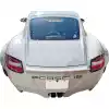 VSaero FRP TKYO v2 Wide Body Rear Bumper for Porsche Cayman 987 2006-2008 - Image 10