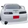 VSaero FRP BSPO Rear Bumper for Toyota Supra JZA80 1993-1998 - Image 15