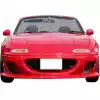 VSaero FRP STRA vB Front Bumper for Mazda Miata MX-5 NA 1990-1997 - Image 15