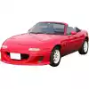 VSaero FRP STRA vB Front Bumper for Mazda Miata MX-5 NA 1990-1997 - Image 17