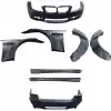 VSaero FRP TKYO Wide Body Body Kit for BMW 3-Series 328i 335i E90 2009-2011 > 4dr - Image 1