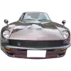 VSaero FRP TKYO Wide Body Upper Front Bumper Trim for Datsun 260Z S30 1974-1974 > 2/4 Seater - Image 3