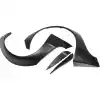 VSaero FRP TKYO Wide Body Fender Flares (rear) 4pc 100mm for Datsun 280Z S30 1975-1978 > 2 Seater - Image 5