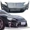 VSaero FRP VAR Wide Body Front Bumper for Scion FR-S ZN6 2013-2016 - Image 1