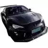 VSaero FRP VAR Wide Body Front Bumper for Scion FR-S ZN6 2013-2016 - Image 4