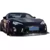 VSaero FRP VAR Wide Body Front Bumper for Scion FR-S ZN6 2013-2016 - Image 5