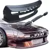 VSaero FRP TKYO Wide Body Rally Front Bumper for Mazda RX-7 FC3S 1986-1992 - Image 1