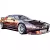 VSaero FRP TKYO Wide Body Rally Front Bumper for Mazda RX-7 FC3S 1986-1992 - Image 3