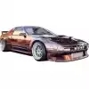 VSaero FRP TKYO Wide Body Fender Flares (front) 50mm for Mazda RX-7 FC3S 1986-1992 - Image 2