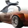 VSaero FRP TKYO Wide Body Fender Flares (rear) 90mm for Mazda RX-7 FC3S 1986-1992 - Image 1