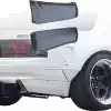 VSaero FRP TKYO Wide Body Rear Lip Add-ons for Mazda RX-7 FC3S 1986-1992 - Image 9