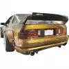 VSaero FRP TKYO Wide Body Rear Lip Add-ons for Mazda RX-7 FC3S 1986-1992 - Image 2