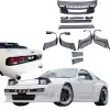 VSaero FRP TKYO Wide Body Rally Kit for Mazda RX-7 FC3S 1986-1992 - Image 6