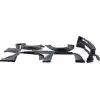 VSaero FRP TKYO Wide Body Rally Kit for Mazda RX-7 FC3S 1986-1992 - Image 5