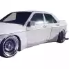 VSaero FRP TKYO Wide Body Side Skirts for Mercedes-Benz 190E W201 1988-1993 - Image 4