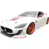 VSaero FRP LBPE Front Bumper for Maserati GranTurismo 2008-2017 - Image 19