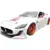 VSaero FRP LBPE Wide Body Fender Flares (front) 40mm for Maserati GranTurismo 2008-2017 - Image 13