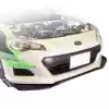 VSaero FRP TKYO v1 Front Splitter for Subaru BRZ ZN6 2013-2020 - Image 1