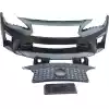 VSaero FRP AG GT-F Front Bumper w Grille 5pc for Toyota 86 2017-2020 - Image 8