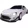 VSaero FRP TKYO v2 Wide Body Fender Set Kit for Toyota 86 2017-2020 - Image 10