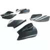 VSaero FRP TKYO v3 Wide Body Canards 8pc for Toyota 86 2017-2020 - Image 6